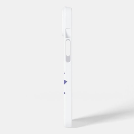 Periwinkle hartdraak op wit Case-Mate iPhone case (Achterkant / Links)