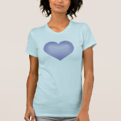 Periwinkle Heart T-shirt (Voorkant)