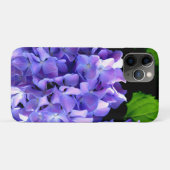 Periwinkle hydrangeas paarse blauwe bloem Case-Mate iPhone case (Achterkant (horizontaal))