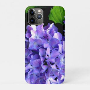 Periwinkle hydrangeas paarse blauwe bloem Case-Mate iPhone case