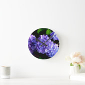 Periwinkle hydrangeas paarse blauwe bloem ronde klok (Huis)