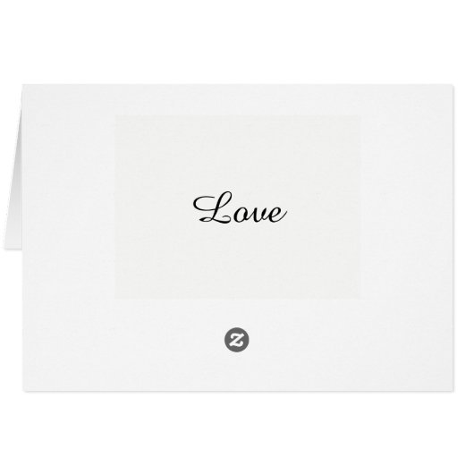 Periwinkle Iris Wedloop Tent Kaarten (Achterkant Horizontaal)