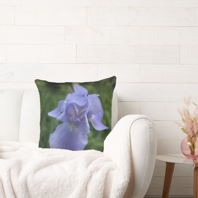 Periwinkle Irises reversibel Sierkussen (Bank)