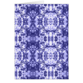Periwinkle kaleidoscoop notecard