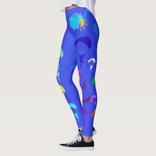 Periwinkle-Leggings met snijpixie Leggings (Links)