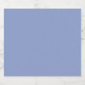 Periwinkle Likeurfles Etiket (Enkel label)