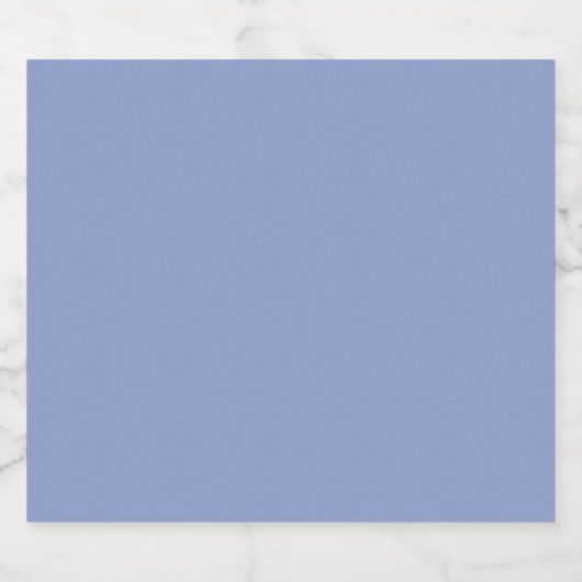 Periwinkle Likeurfles Etiket (Enkel label)
