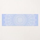 Periwinkle Mandala - Bora in Juniper Berry Yogamat (Voorkant (horizontaal))