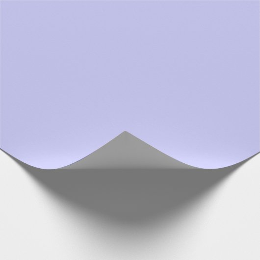 Periwinkle Matte Wrapping Paper Cadeaupapier (Hoek)