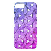 Periwinkle Mosaic Flower of Life Case-Mate iPhone Case (Achterkant)