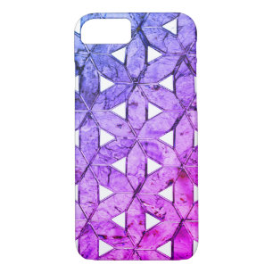 Periwinkle Mosaic Flower of Life Case-Mate iPhone Case