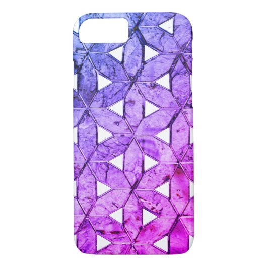 Periwinkle Mosaic Flower of Life Case-Mate iPhone Case (Achterkant)