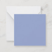 Periwinkle Notitiekaartje (Voorkant)