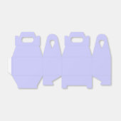 Periwinkle Paarse Favor Box Bedankdoosjes (Uitgevouwen)