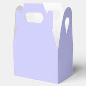 Periwinkle Paarse Favor Box Bedankdoosjes (Geopend)