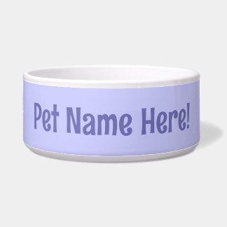 Periwinkle Paarse Pet Bowl Voerbakje