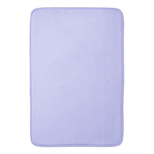 Periwinkle Paarse Solid Color Bath Mat (Voorkant Verticaal)