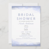 Periwinkle Paarse Waterverf Modern Vrijgezellenfee Kaart (Voorkant)