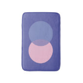 Periwinkle & Pink Badmat (Voorkant Verticaal)