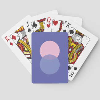Periwinkle & Pink Pokerkaarten