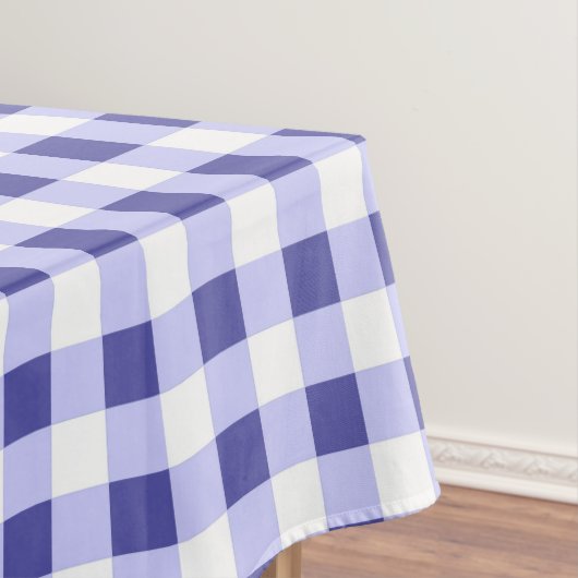 Periwinkle plaid tafelkleed (Voorbeeld)