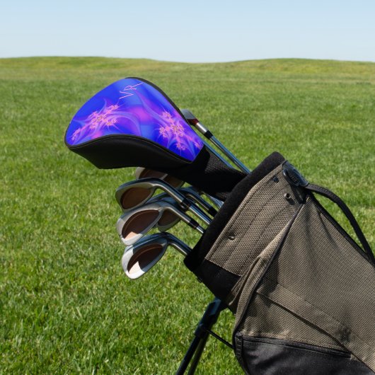 Periwinkle Pleasure Golfheadcover (Insitu)