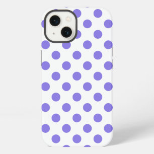 Periwinkle polka dots Hoesje-Mate iPhone case 13 Hoesje