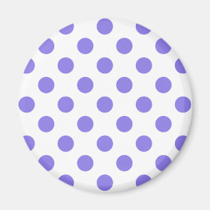 Periwinkle polka-punten magneet