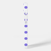 Periwinkle polka-stippen Case-Mate iPhone case (Achterkant / Links)