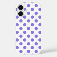 Periwinkle polka-stippen