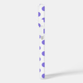 Periwinkle polka-stippen Case-Mate iPhone case (Achterkant / Links)