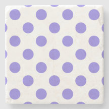 Periwinkle polka-stippen