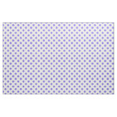 Periwinkle polka-stippen stof (Yard (91,4 cm))