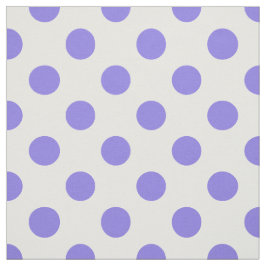 Periwinkle polka-stippen stof