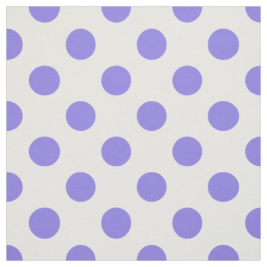 Periwinkle polka-stippen stof (Swatch)