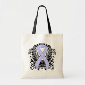Periwinkle Ribbon met Wings Tote Bag (Voorkant)