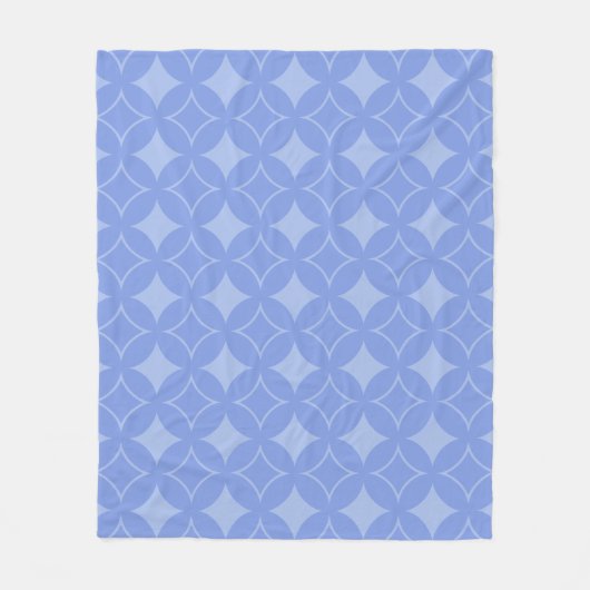 Periwinkle shippo fleece deken (Voorkant)