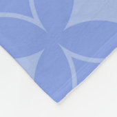 Periwinkle shippo fleece deken (Hoek)