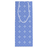 Periwinkle shippo wijn cadeautas (Achterkant)
