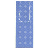 Periwinkle shippo wijn cadeautas (Voorkant)