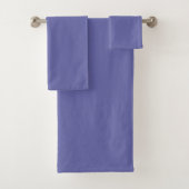 Periwinkle Solid Color Bad Handdoek (Insitu)