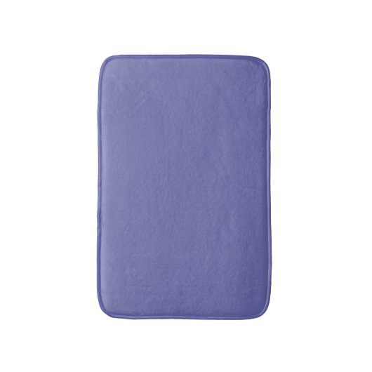 Periwinkle Solid Color Badmat (Voorkant Verticaal)