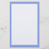 Periwinkle Solid Color Briefpapier (Voorkant)