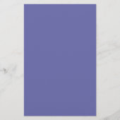 Periwinkle Solid Color Briefpapier (Voorkant)