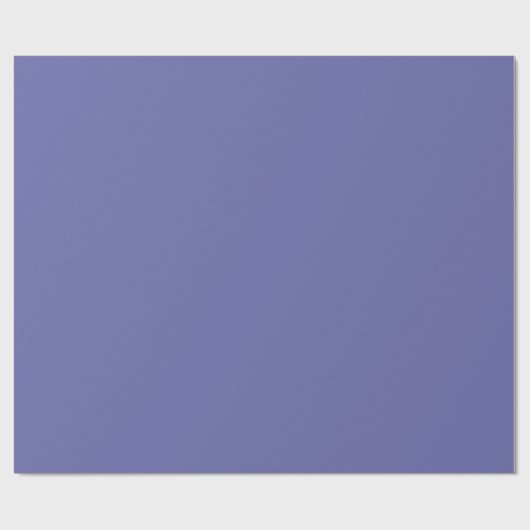 Periwinkle Solid Color Cadeaupapier (Vlak)