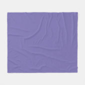 Periwinkle Solid Color Fleece Deken (Voorkant (Horizontaal))