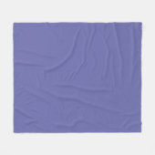 Periwinkle Solid Color Fleece Deken (Voorkant (Horizontaal))