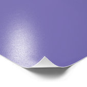 Periwinkle Solid Color Foto Afdruk (Hoek)