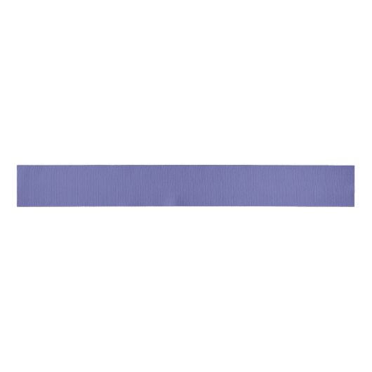 Periwinkle Solid Color Grosgrain Lint (Voorkant)