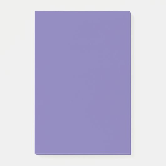 Periwinkle Solid Color Post-it® Notes (Voorkant)